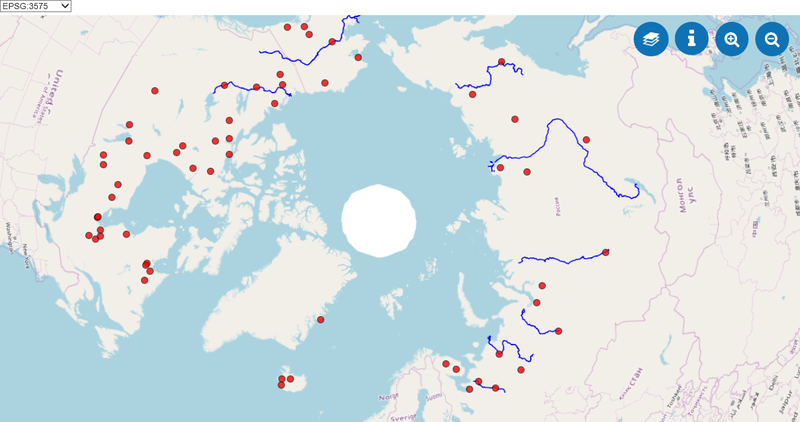 map viewer river input