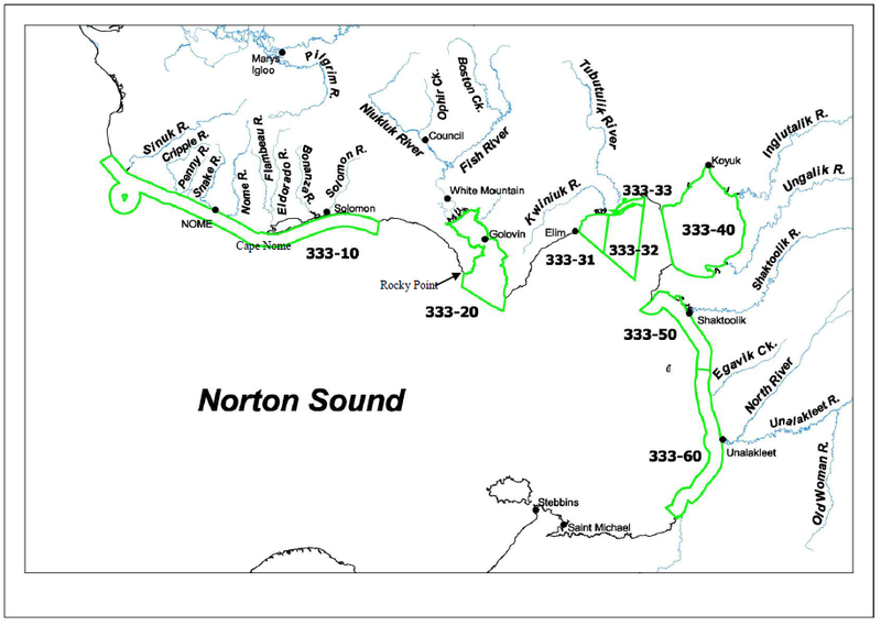 rivers entering Norton sound 